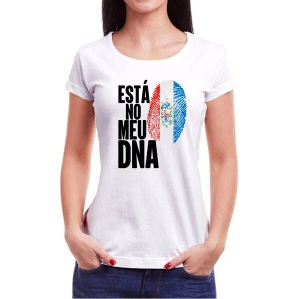 Camiseta Baby Look Esta no meu DNA Alagoas - Imagem 3