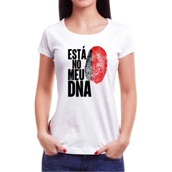 Camiseta Baby Look Esta no meu DNA Paraiba - Imagem 3