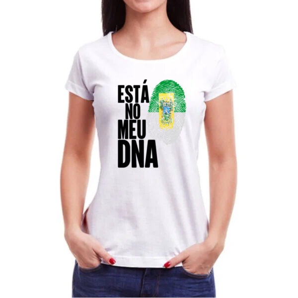 Camiseta Baby Look Esta no meu DNA Rio Grande do Norte - Imagem 3