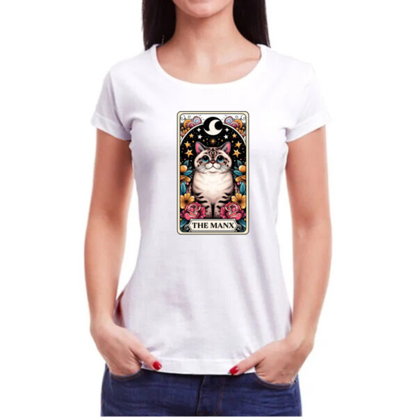 Camiseta Baby Look Taro gato Manes - Imagem 3