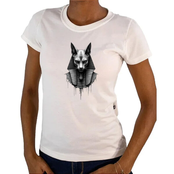 Camiseta Baby Look Gato Farao - Imagem 4