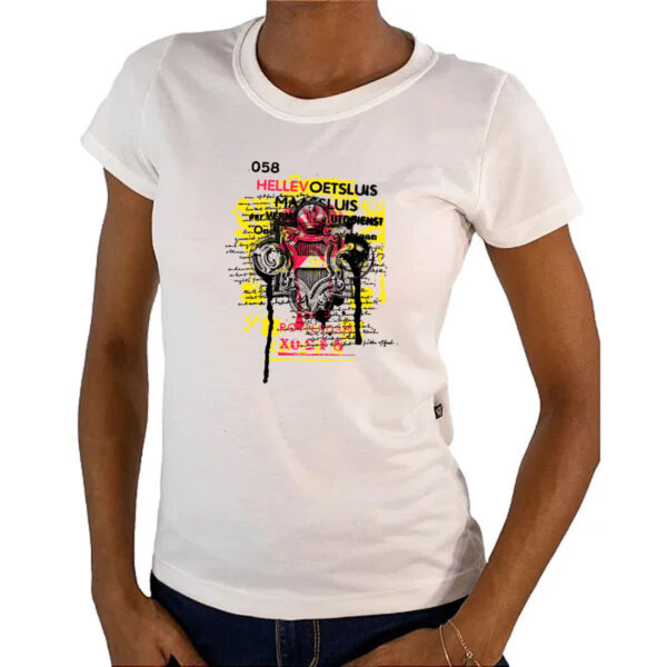 Camiseta Baby Look 058 Hellev Oetsluis - Imagem 4