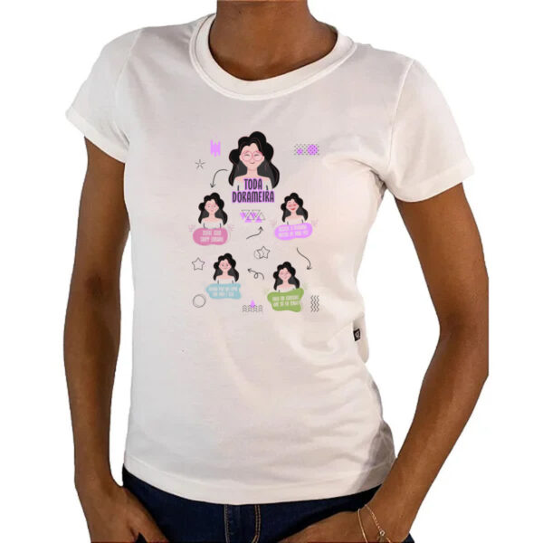 Camiseta Baby Look Toda dorameira - Imagem 4