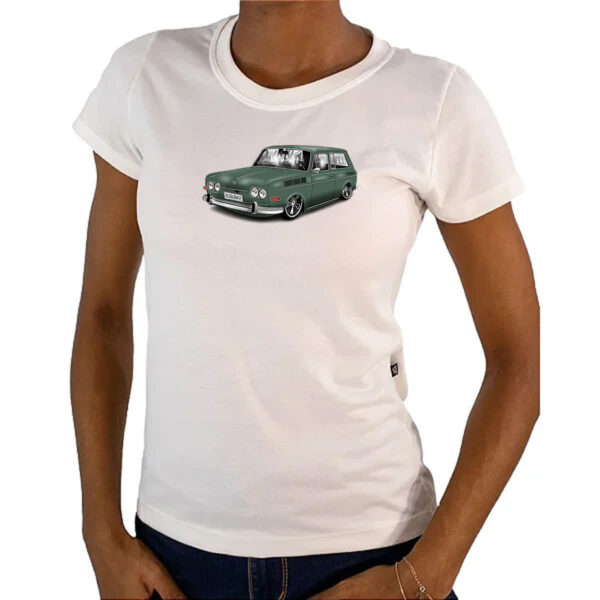 Camiseta Baby Look Variant verde - Imagem 4