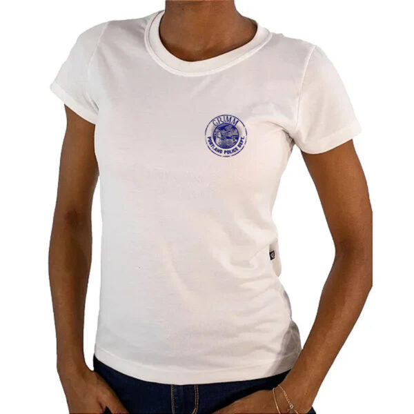 Camiseta Baby Look Grimm Portland Police Dept - Imagem 4