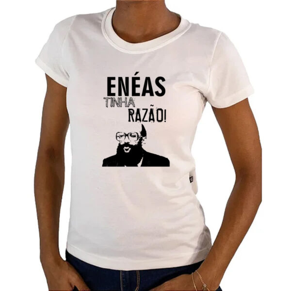 Camiseta Baby Look Eneas tinha razao - Imagem 4