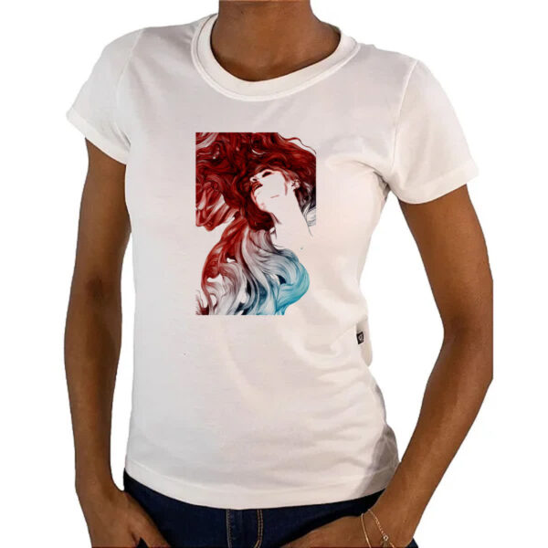 Camiseta Baby Look Beautiful Girl 6 - Imagem 4