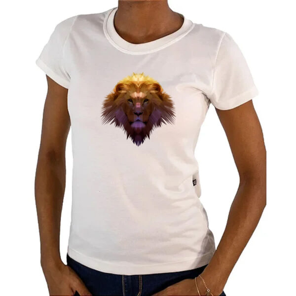 Camiseta Baby Look Leao de Juda 01 - Imagem 4