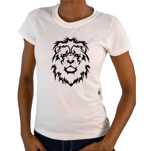 Camiseta Baby Look Leao de Juda 04 - Imagem 4