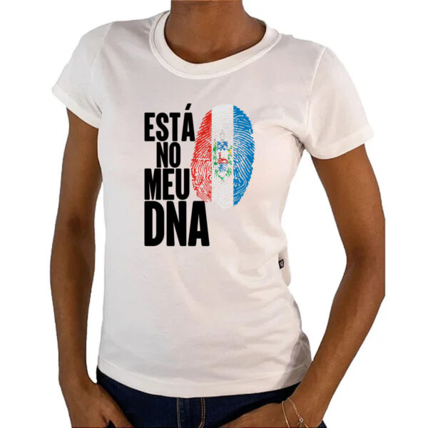 Camiseta Baby Look Esta no meu DNA Alagoas - Imagem 4