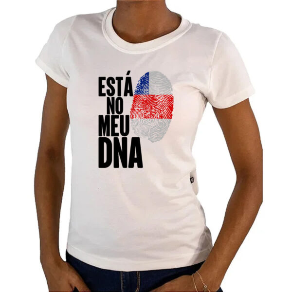 Camiseta Baby Look Esta no meu DNA Amazonas - Imagem 4