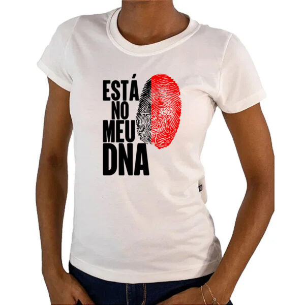 Camiseta Baby Look Esta no meu DNA Paraiba - Imagem 4