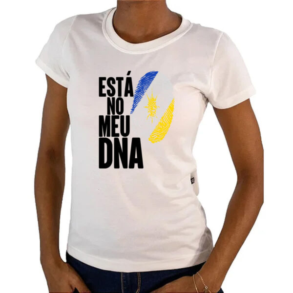 Camiseta Baby Look Esta no meu DNA Tocantins - Imagem 4