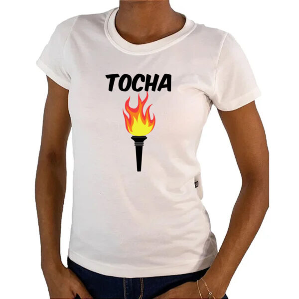 Camiseta Baby Look Tocha - Imagem 4