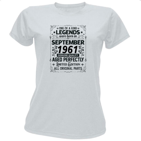 Camiseta Baby Look Legends Were Born SET-1961
