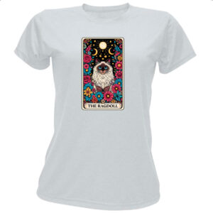Camiseta Baby Look Taro gato Ragdoll