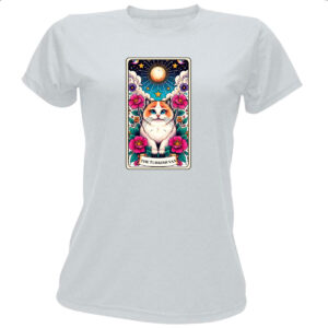 Camiseta Baby Look Taro gato Van Turco