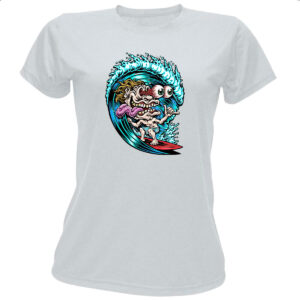 Camiseta Baby Look Surf Freak