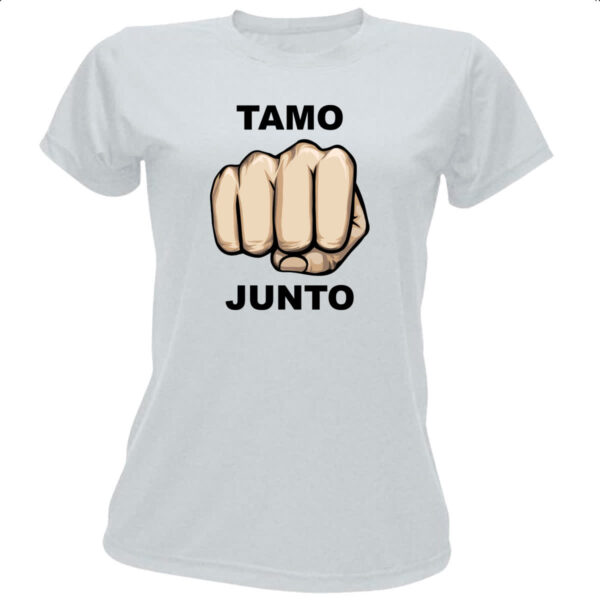 Camiseta Baby Look Tamo junto