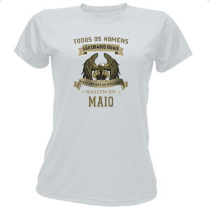 Camiseta Baby Look Homem Lenda Aguia Maio