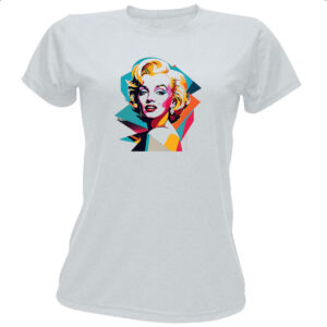 Camiseta Baby Look Marilyn Monroe Portait