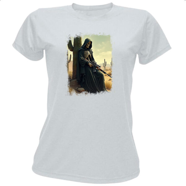 Camiseta Baby Look Morte Sniper