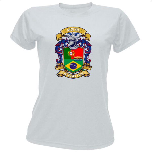 Camiseta Baby Look Mestres da guerra