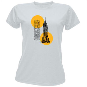 Camiseta Baby Look Arquitetura e urbanismo