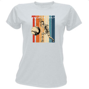 Camiseta Baby Look Tennis retro vintage