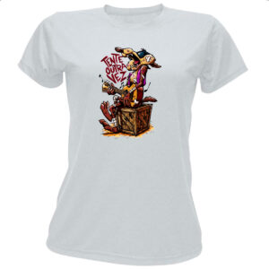 Camiseta Baby Look Tente outra vez - Coyote