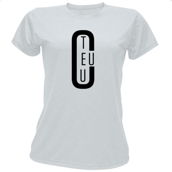 Camiseta Baby Look Teu ceu meme religioso