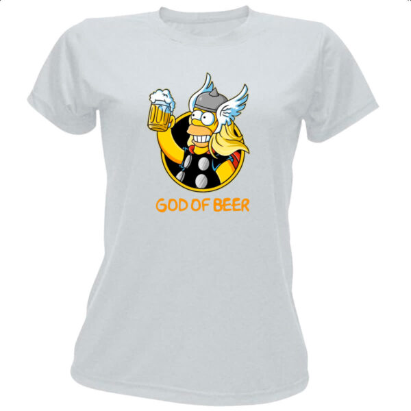 Camiseta Baby Look Thormmer - God of beer