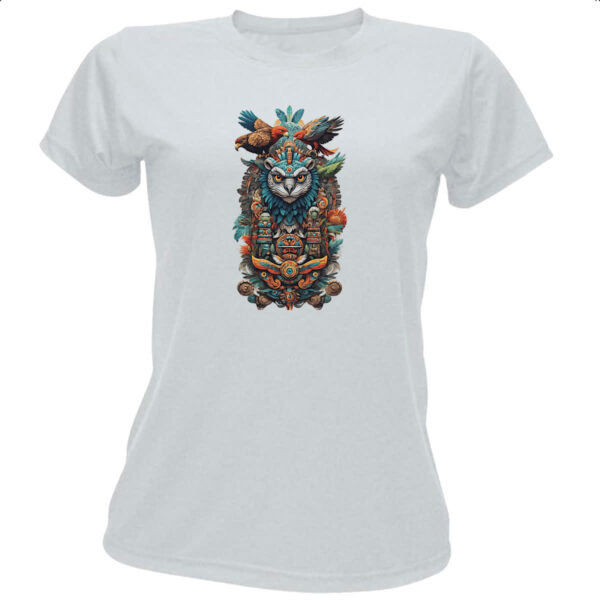 Camiseta Baby Look Toten asteca