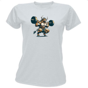 Camiseta Baby Look Touro maromba