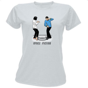 Camiseta Baby Look Spock Fiction