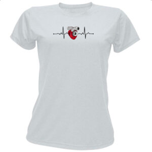 Camiseta Baby Look Turbo cardiaco