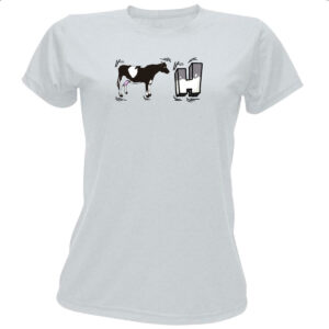 Camiseta Baby Look Vaca H