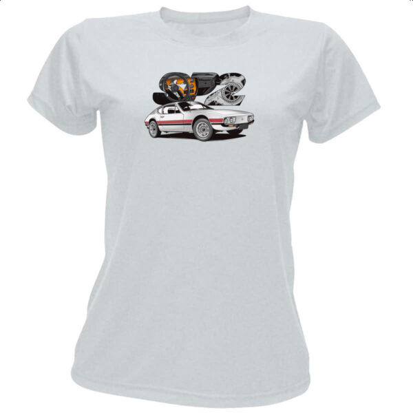 Camiseta Baby Look VW SP2 Cartoon