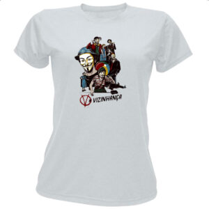 Camiseta Baby Look V de vizinhanca