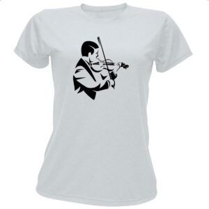 Camiseta Baby Look Violinista