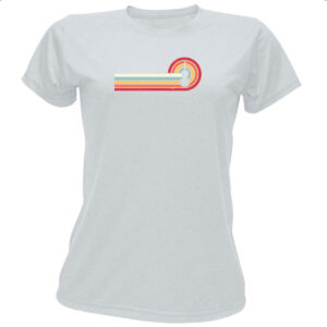 Camiseta Baby Look Viollino Espiral Sunset Art