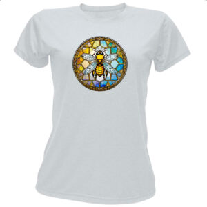 Camiseta Baby Look Vitral Abelha