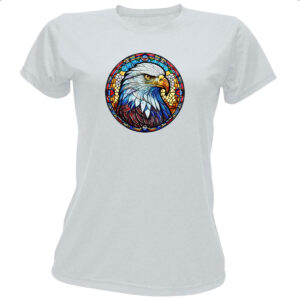 Camiseta Baby Look Vitral Aguia
