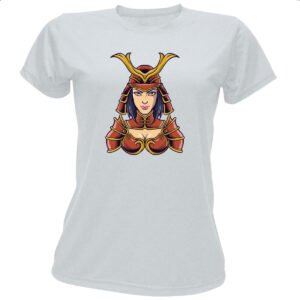 Camiseta Baby Look Samurai Girl