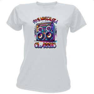 Camiseta Baby Look 90 Nostalgia Classic
