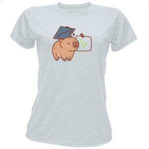 Camiseta Baby Look Capivara Formando