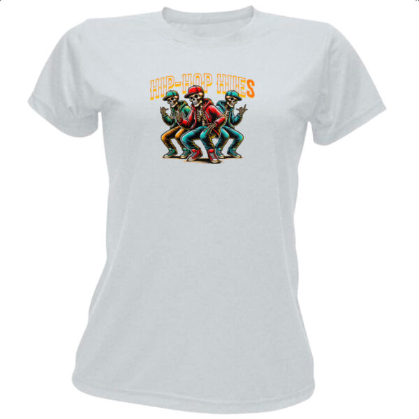 Camiseta Baby Look Caveiras HIP HOP