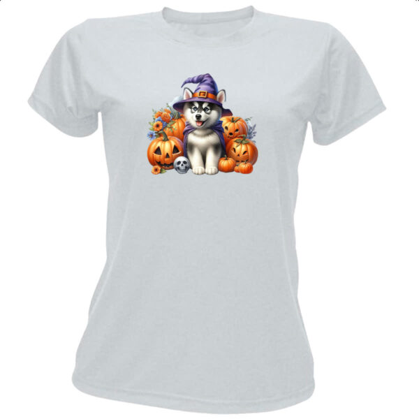 Camiseta Baby Look Husk Halloween