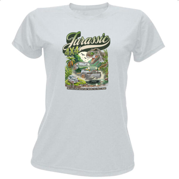 Camiseta Baby Look Jurassic 4x4