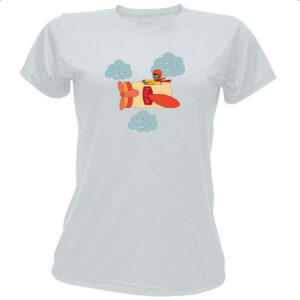 Camiseta Baby Look Viajando na maionese